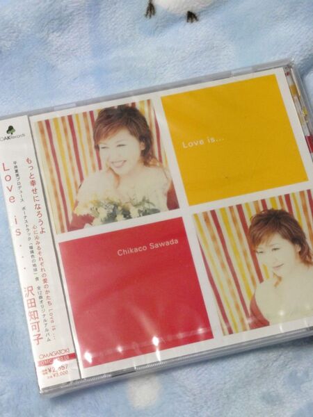 沢田知可子 CD Love is … 送料込 瑠璃色の地球 美品