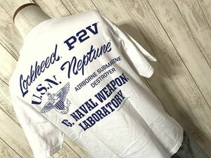 お勧め・【USA製】BUZZ RICKSON バズリクソンズ ミリタリーTシャツ 東洋エンタープライズ M 白　半袖　スター　ヴィンテージ