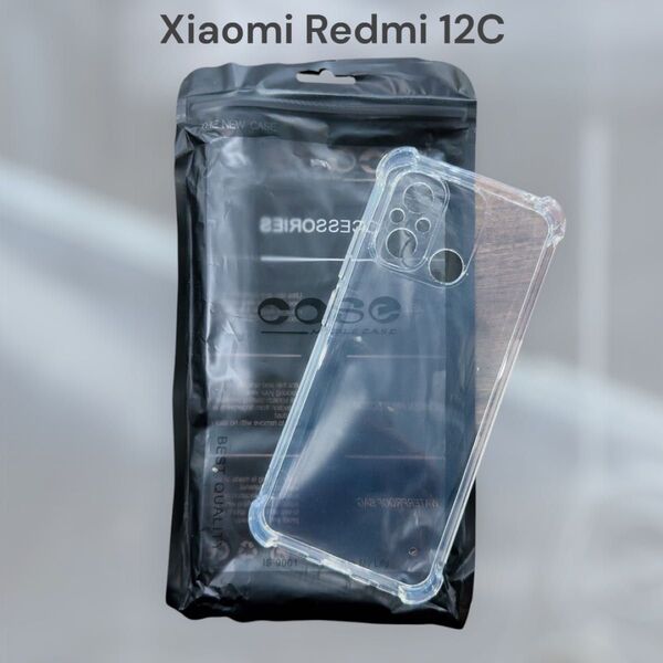 Xiaomi Redmi 12c シリコンケース クリア 透明 シンプル 耐衝撃 TPU