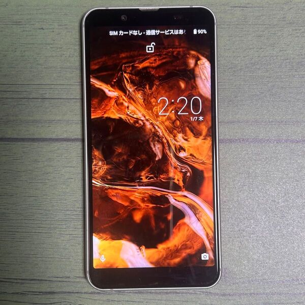 AQUOS sense3 basic本体のみ シルバー 907SH 利用制限〇中古