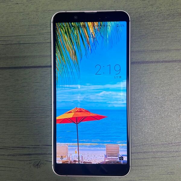 AQUOS sense3 basic本体のみ シルバー 907SH 利用制限〇中古