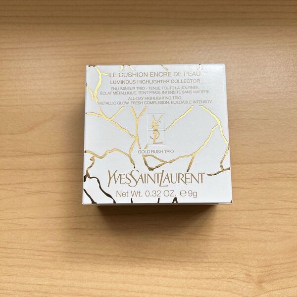 新品未使用 YSL アンクルドポールクッション ゴールドラッシュハイライター
