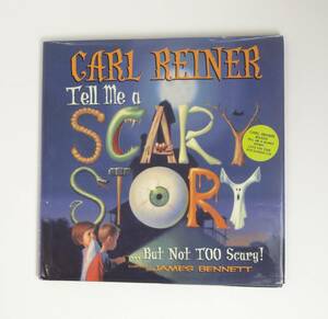 【英語】CD付き★ハロウィンにぴったり★Tell Me a Scary Story...But Not Too Scary！★Carl Reiner★洋書絵本［16］