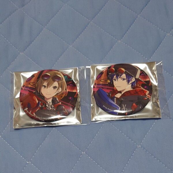 プロセカ コネクトライブ 缶バッジ ビビバス MEIKO KAITO