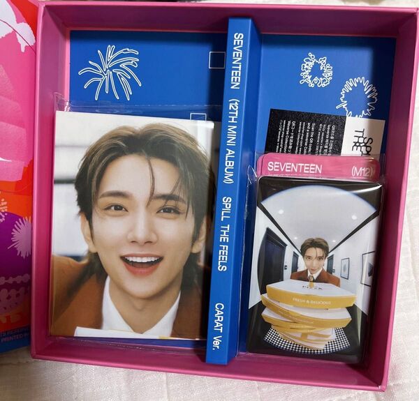 SEVENTEEN 12th Mini Album SPILL THE FEELS CARAT Ver.