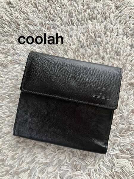 coolah Australia カンガルー革がま口財布
