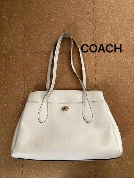セール!コーチ COACH レザー トートバッグ