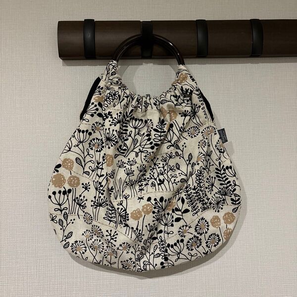【ハンドメイド】リンググラニーバック/花