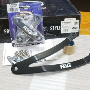 R&G│サイレンサーステー│ MT-25 (15-17) YZF-R25 (15-21)│マフラーステー│純正サイレンサー対応