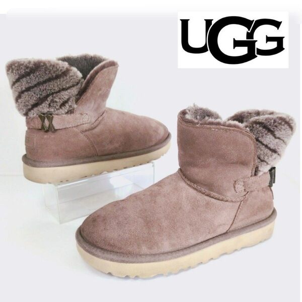 激レア!UGG アグ ADRIA アドリア ストーミーグレー 22cm