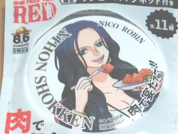 ワンピース ニコ・ロビンマグネット& BROOKミニハンドタオル