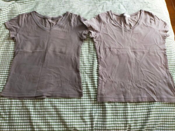【2枚セット】 Tシャツ アースカラー