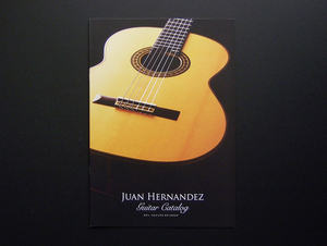 [ catalog only ]Juan Hernandez 2019.04 Classic Guitar inspection ho Anne * L naan tesMaestro Concierto Sonata Profesor Flamenco Ele-gut