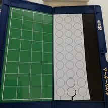 シーバース工業 リバーシ マグネットゲーム 携帯用 ポケシーゲーム マグネット盤 日本製 オセロ レトロ_画像3