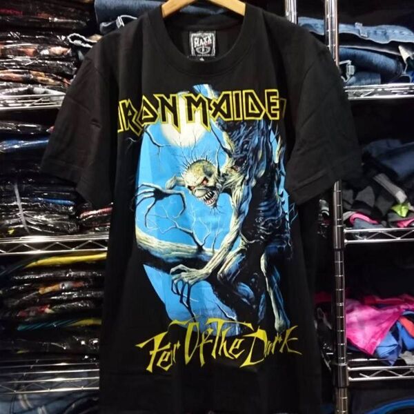 アイアンメイデン 両面プリント バンドTシャツ L