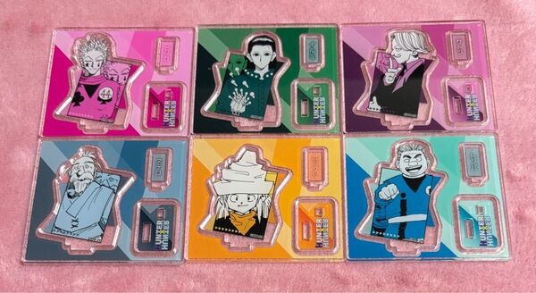 HUNTER×HUNTER アクリルフィギュアコレクション ヒソカ イルミ トンパ サトツ ネテロ ポックル