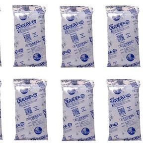 【まとめ買い9個セット】キャッチクール 保冷剤 100g 90mm×140mm 日本製 オリジナルジップロック付き