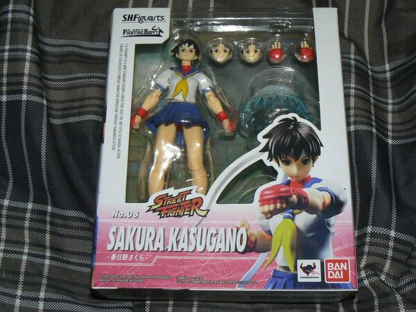新品 S.H.Figuarts S.H.フィギュアーツ 春日野さくら ストリートファイター