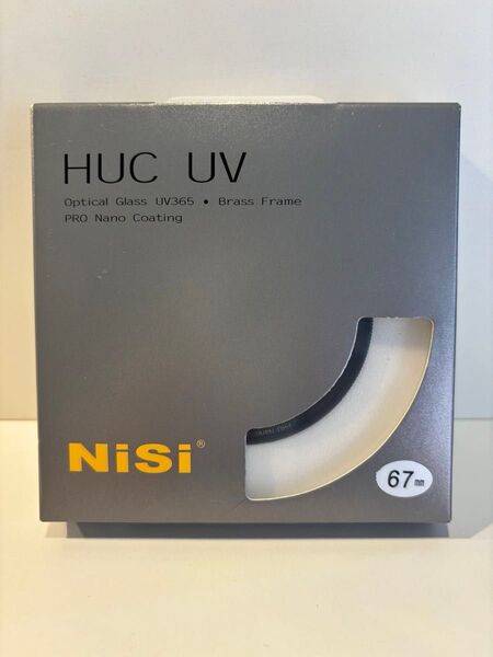 Nisi PRO Nano HUC UVフィルター 67mm