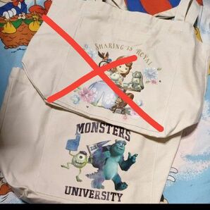 モンスターズインク トートバッグ エコバッグ スクールバック、レッスンバッグ