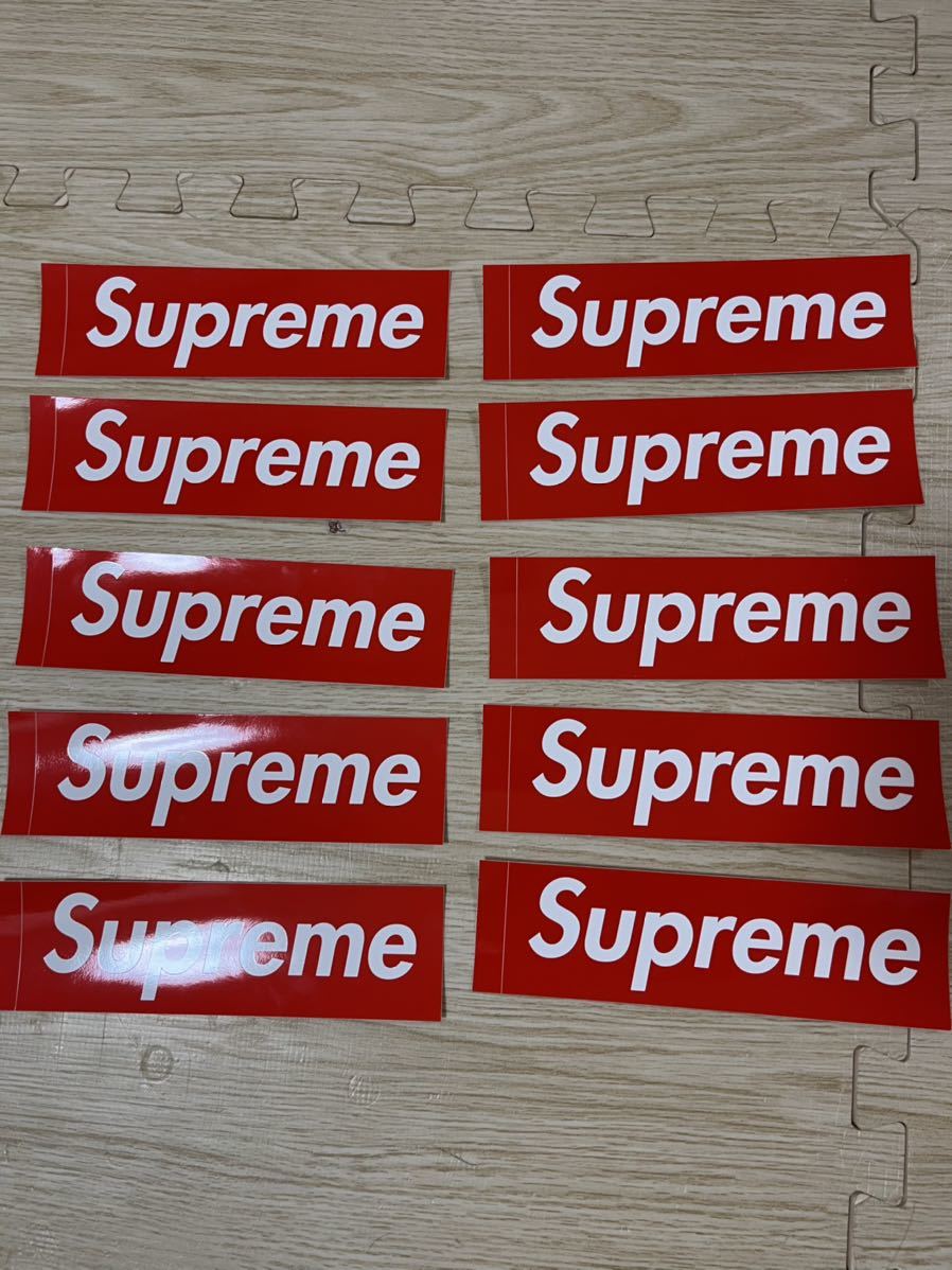 Supreme ステッカー 10枚