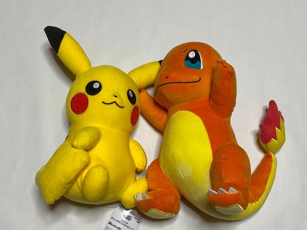 ポケットモンスター ポケモン もふぐっと ぬいぐるみ ピカチュウ ヒトカゲ セット