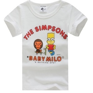 在庫処分セール★新品★可愛い 110 サイズ Tシャツ 男の子 女の子 白