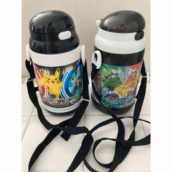 ポケモン ストロー 水筒 スケーター 2個セット