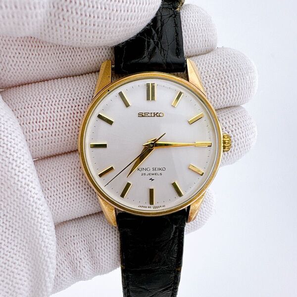 【美品】SEIKO キングセイコー セカンドモデル メダリオン 44-2000