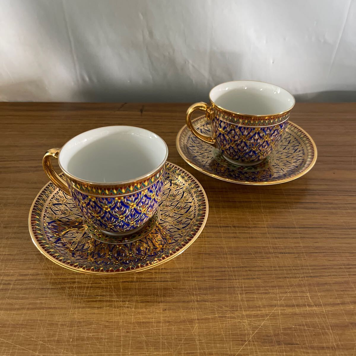 Yahoo!オークション -「ベンジャロン」(カップ&ソーサー) (茶器 Yahoo!オークション -「ベンジャロン」(カップ&ソーサー) (茶器
