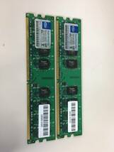 中古品 Team DDR2 PC2-800 2GB(1G*2) 現状品②_画像1