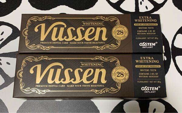 ビューセン vussen 28 歯磨き粉 2個セット 韓国