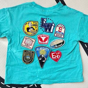 リトルウィークエンド ワッペンTシャツ