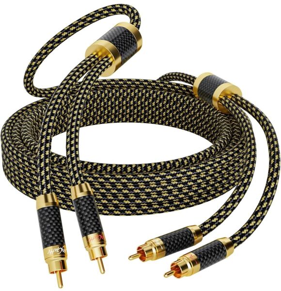 Mygatti 同軸デジタルケーブル 4.5m 2RCA(オス)