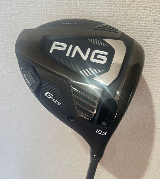 ほぼ新品PINGゴルフクラブ ドライバー G425 SFT 10.5° R PING ピン ALTA