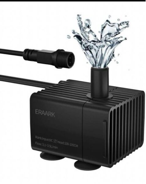 ERAARK 15リットル水槽専用ウォーターポンプ 60センチ