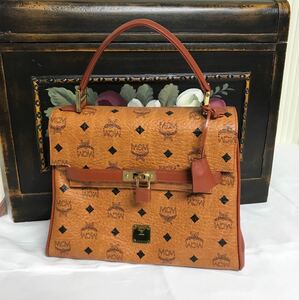 Rare Good Condition Old MCM VINTAGE Classical Handbag Vintage Vintage Bag Retro MCM E, MCM, Bag, Bag
