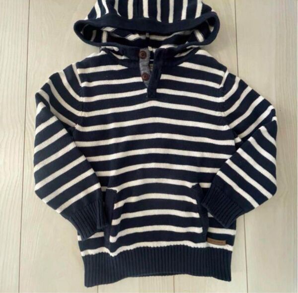 H&M ボーダーセーター 110