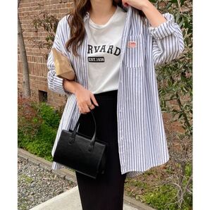 Java シャツ コットン100%のBIGシャツ ストライプシャツ