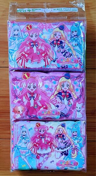 わんだふるぷりきゅあ! 水に流せるプリントティシュ 16枚(8組)×6個入