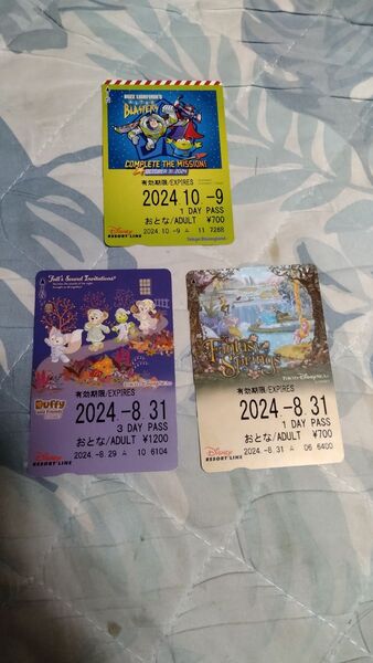 ディズニー リゾートラインカード