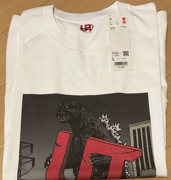 【新宿本店限定】Lサイズ ユニクロ ゴジラ UT Tシャツ新品 UNIQLO