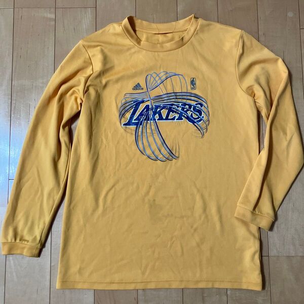 レイカーズ ロンT 長袖Tシャツ NBA adidas