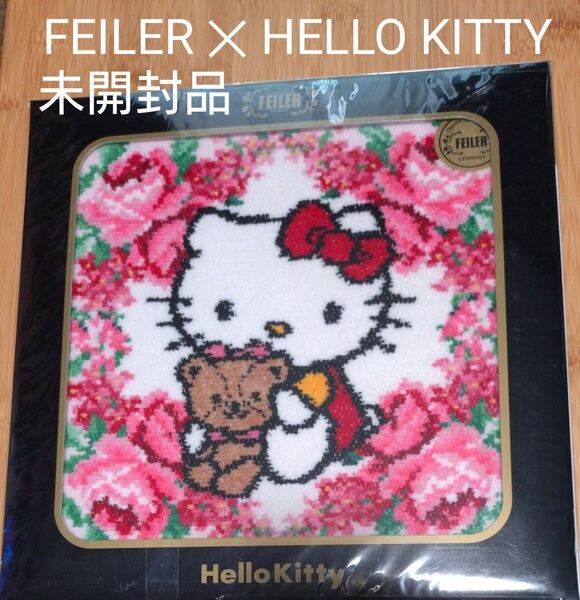 FEILER フェイラー × HELLO KITTY ハンカチ サンリオ コラボ