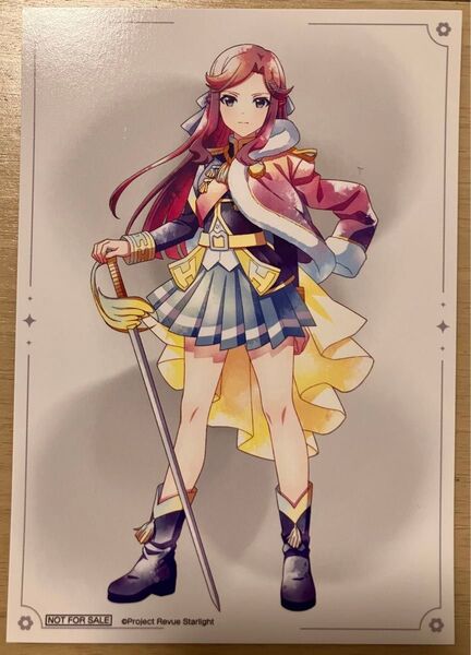 天堂真矢 ブロマイド 少女☆歌劇 レヴュースタァライト