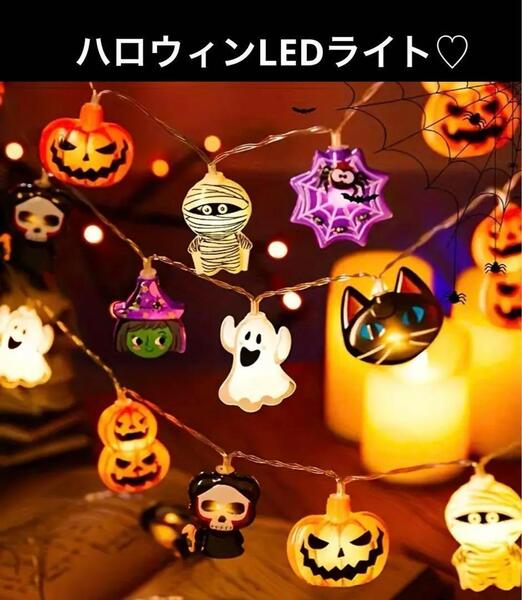 ハロウィン 魔女 カボチャ ミイラ クモの巣 LED 黒猫 クロネコ かぼちゃ おばけ 魔女 可愛い パーティ