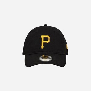 New Era ニューエラ 5TWENTY Pittsburgh ピッツバーグ パイレーツ Pirates 黒 BLACK ブラック新品 キャップ 未使用 帽子 フリーサイズ