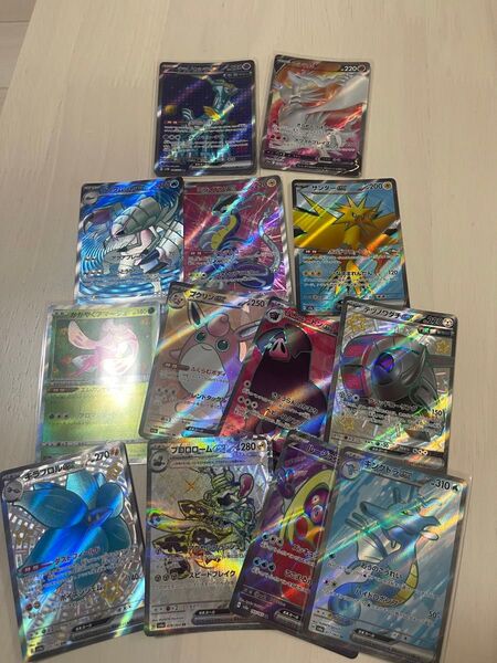ポケモンカード ポケモンカードゲーム SR バイオレット スカーレット ミライドン プクリン サンダー キングドラ