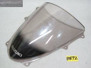 【B872⑧3】　ＧＳＸ－Ｒ１０００（ＧＴ７８Ａ／４７Ｈ）　純正フロントスクリーン／ウインドシールド／フロントバイザー　スモークタイプ