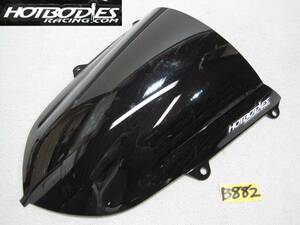 【B882⑧3】　ＹＺＦ－Ｒ６　Ｈｏｔｂｏｄｉｅｓ／ホットボディーズ　ウインドスクリーン　ＧＰ　（81701-1601）　ダークスモークタイプ